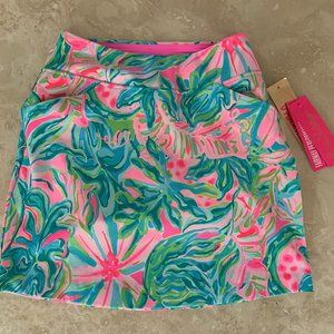 Green and Pink Lilly Pulitzer Tennis Skirt - Size 00